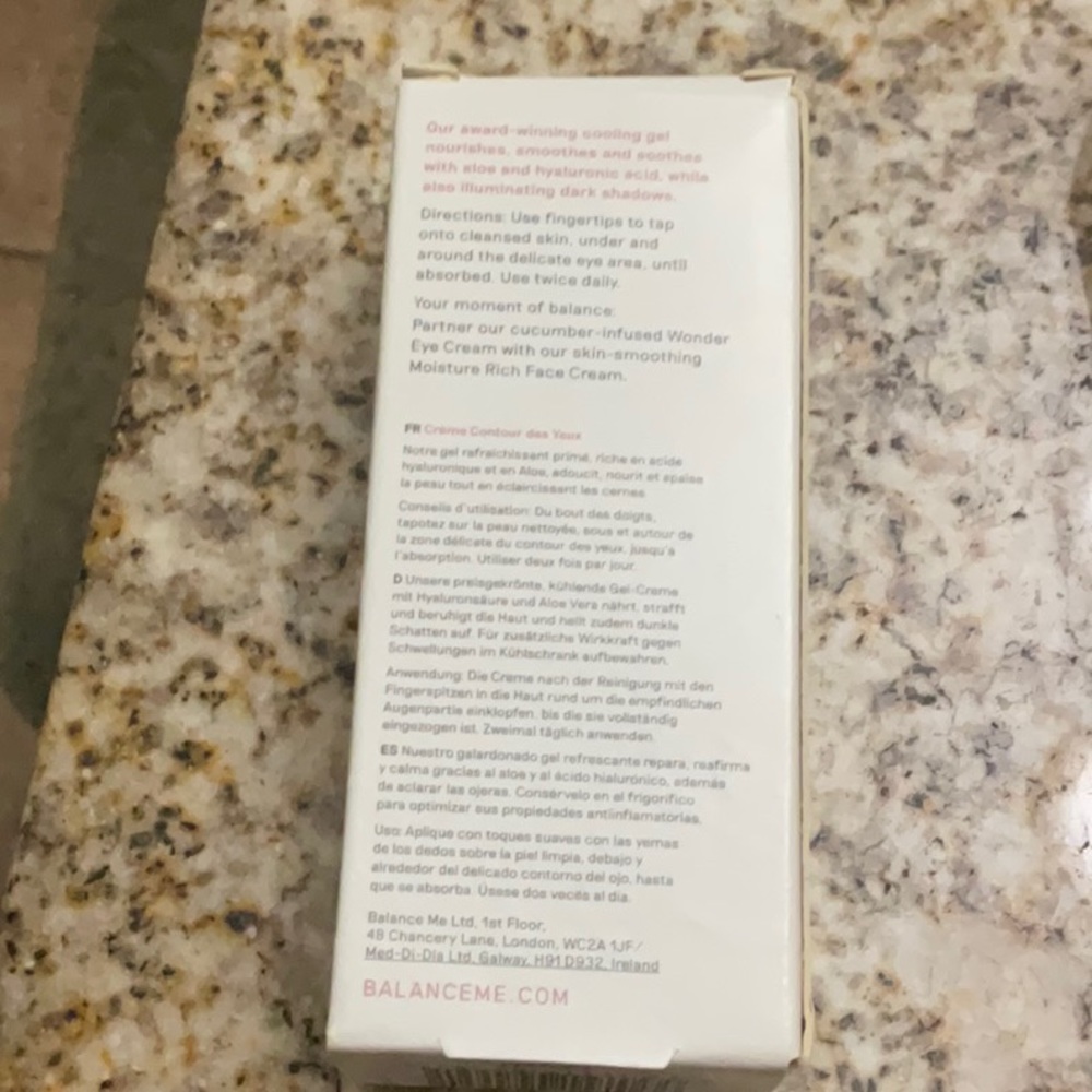 NWT Balance Me Wonder Eye Cream - Picture 2 of 6